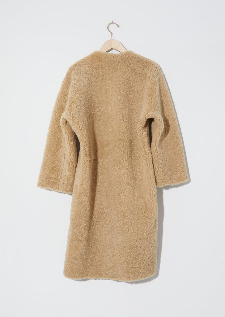 Reversible Shearling Coat