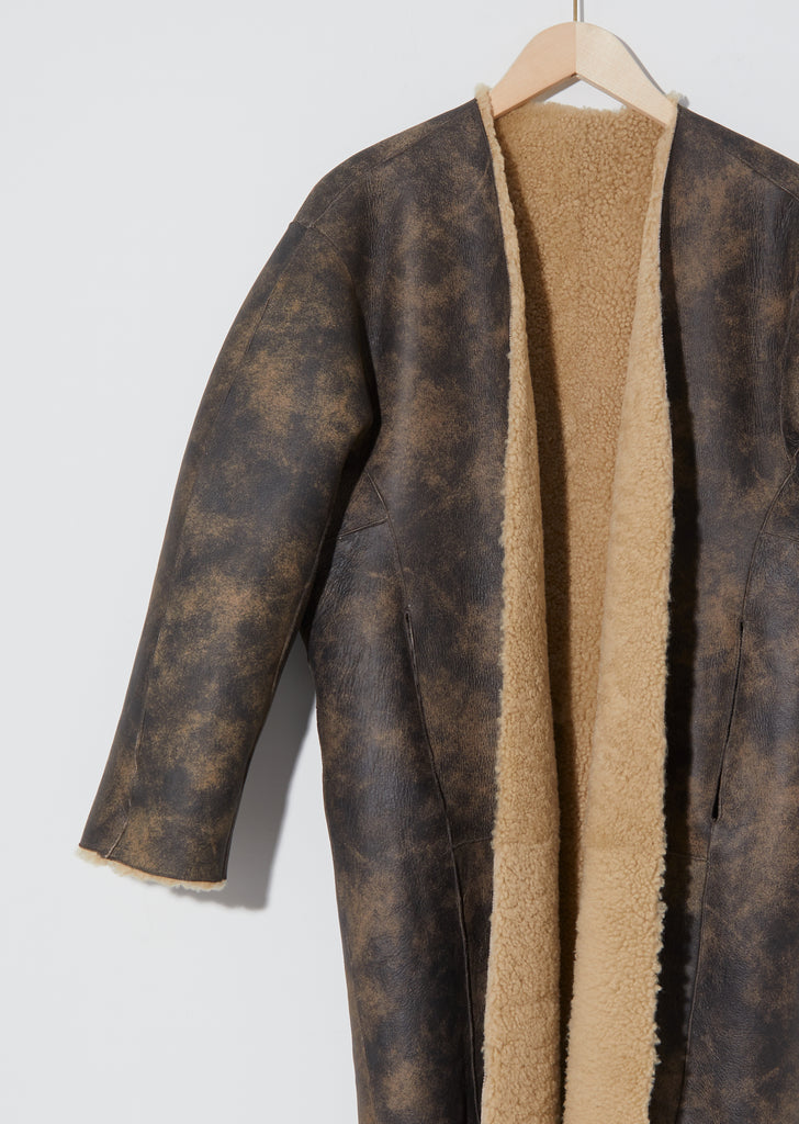 Reversible Shearling Coat