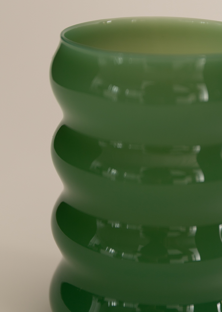 Opaque Ripple Cup (Set of Two) — Jade