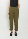 Vela Textured Cotton Pant