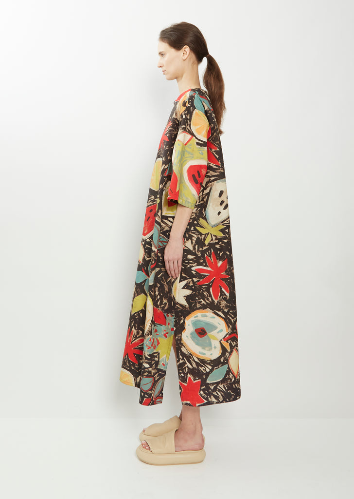 Darby Poplin Cotton Dress — Fruit