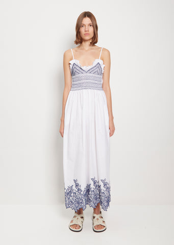 Bianca Dress — Blue Hibiscus