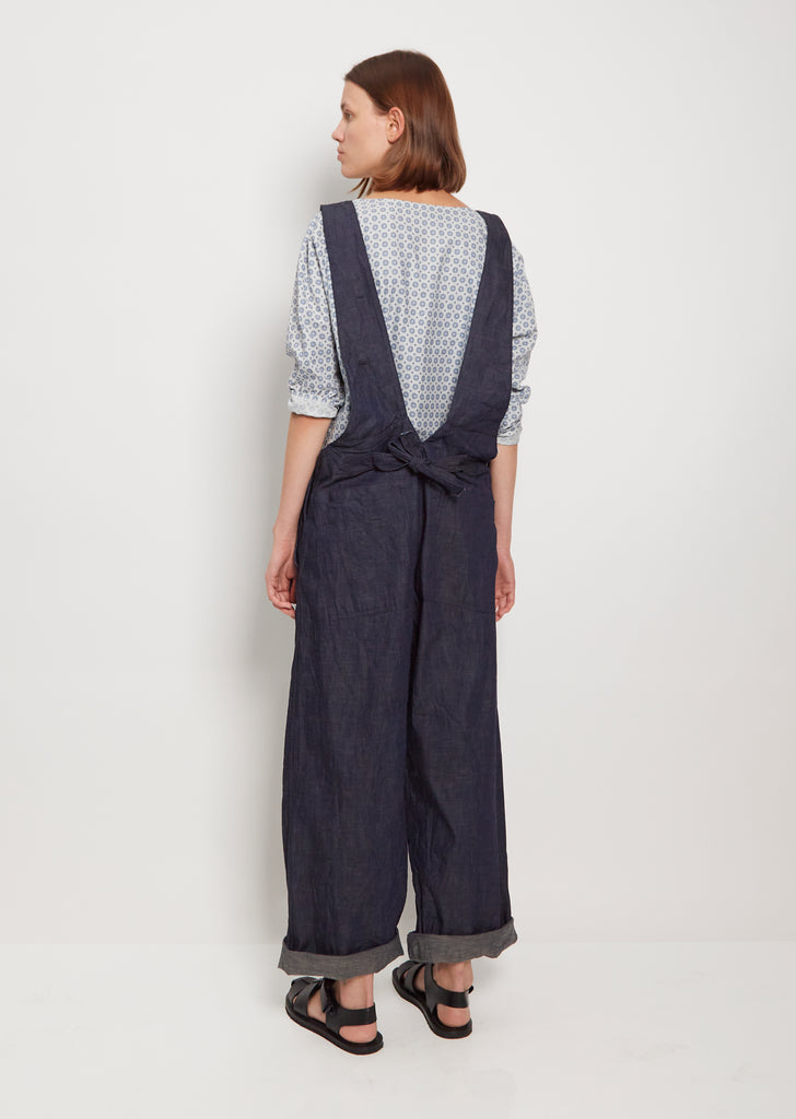 Denim Carpenter Overalls