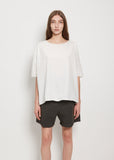 Tissue Cotton T-Shirt — Milk