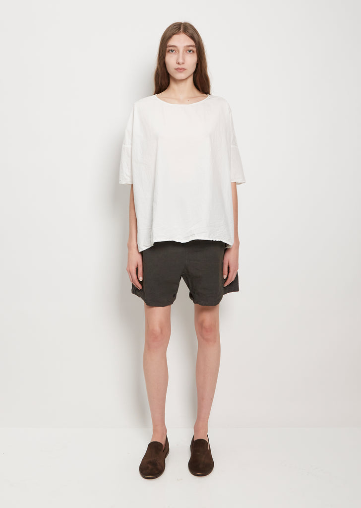 Tissue Cotton T-Shirt — Milk