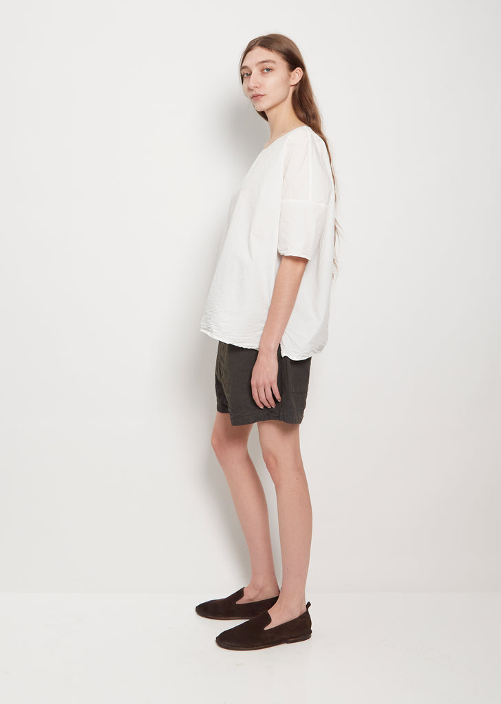 Tissue Cotton T-Shirt — Milk
