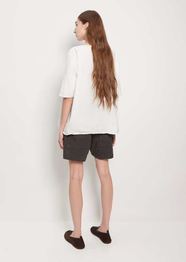 Tissue Cotton T-Shirt — Milk