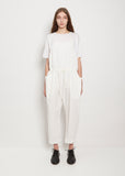 Tissue Cotton Salopette