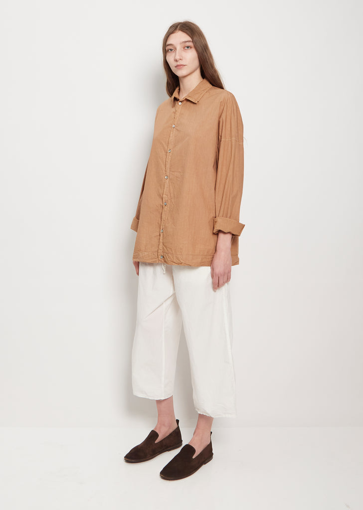 Tissue Cotton Collar Shirt — Pottery