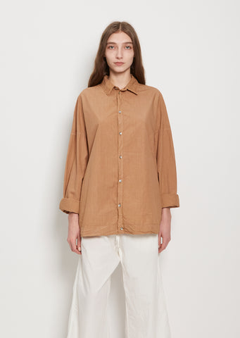 Tissue Cotton Collar Shirt — Pottery