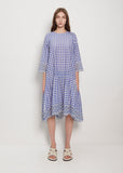 Drop Waist Silk Cotton Dress