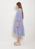 Drop Waist Silk Cotton Dress