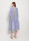 Drop Waist Silk Cotton Dress