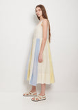 Strappy Silk Cotton Sundress