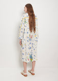 Floral Lace Cotton Dress