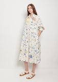 Floral Lace Cotton Dress