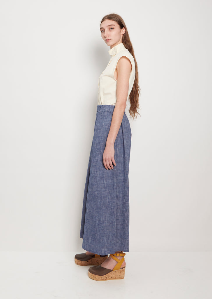 Gaucho Denim Pants