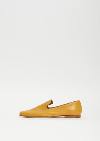 Savana Lambskin Moccasins — Ambra