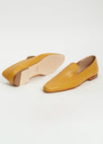 Savana Lambskin Moccasins — Ambra