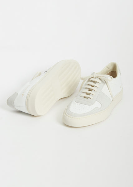 Common Projects: White & Blue BBall Summer Sneakers