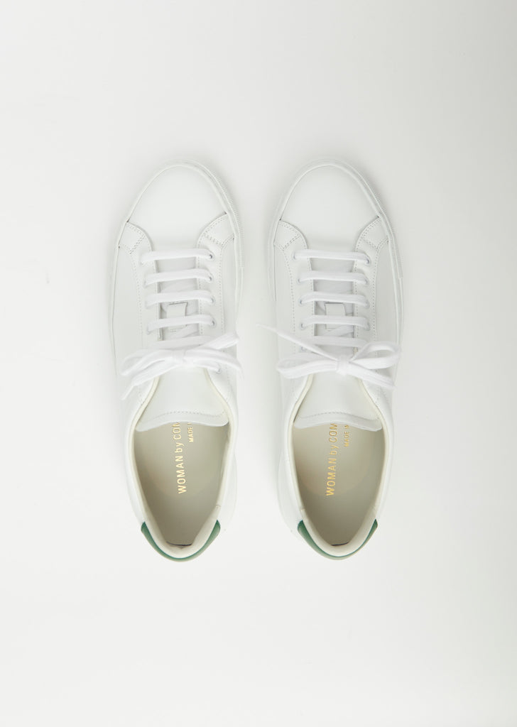 Retro Low — White/Green