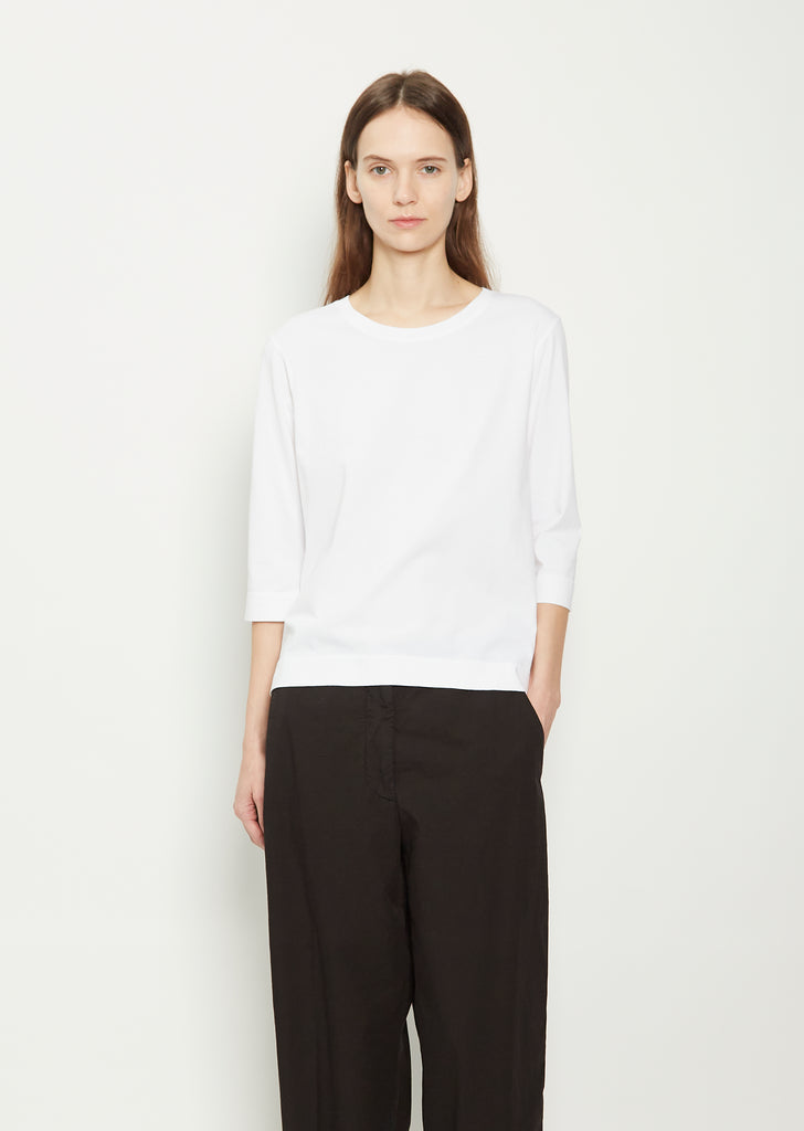 Hefiz Cotton Jersey — White