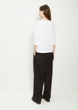 Hefiz Cotton Jersey — White