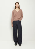 Tarsi Cashmere Sweater — Old Rose