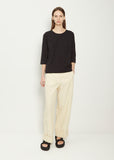 Hefiz Cotton Jersey — Black