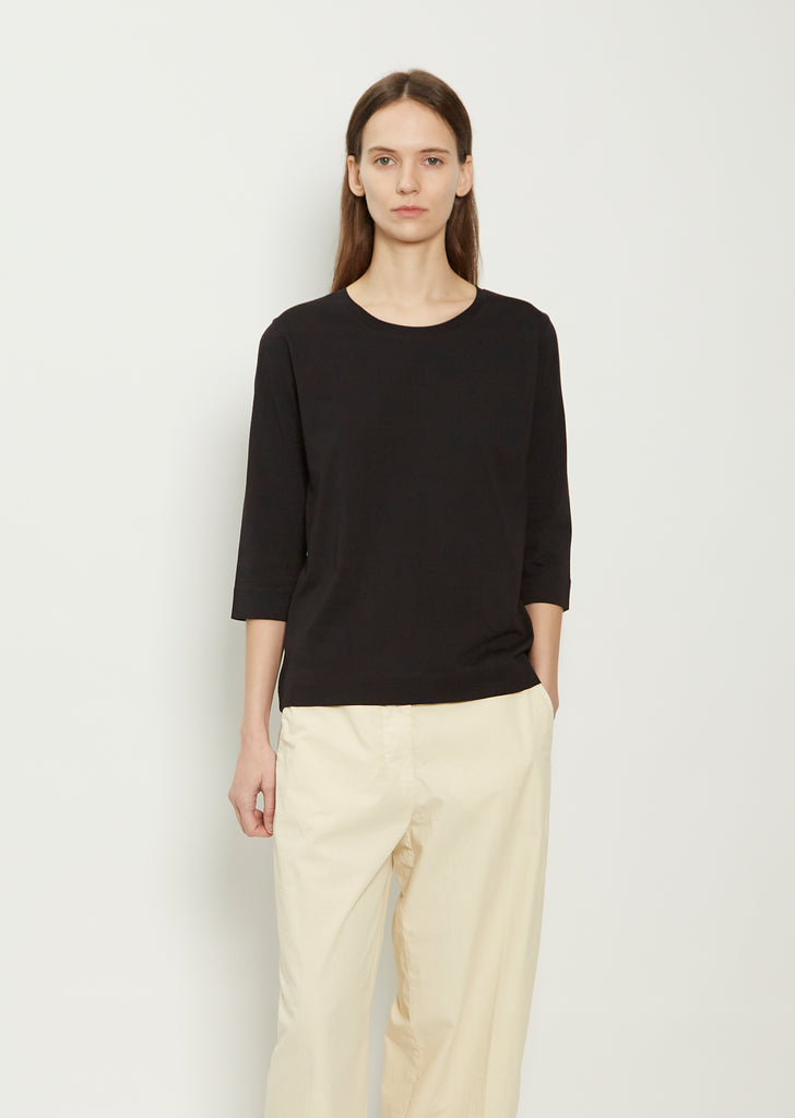 Hefiz Cotton Jersey — Black
