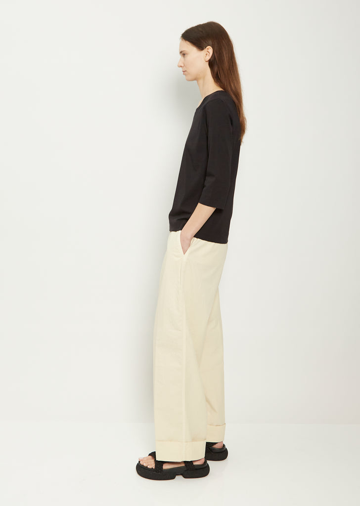 Hefiz Cotton Jersey — Black