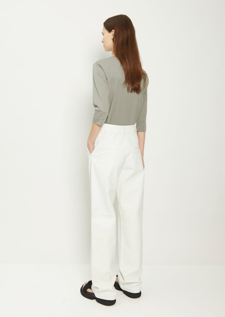 Soft Leather Trouser