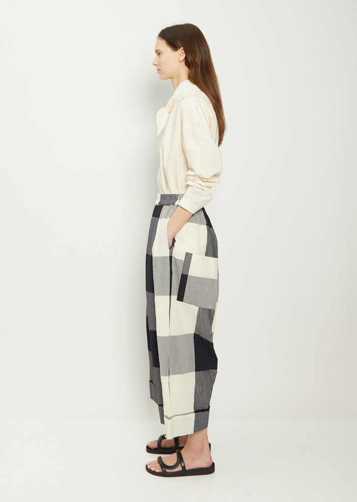 The Baker Trousers — Raw/Flint Gingham