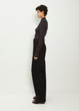 Chino Denim Pants — Black