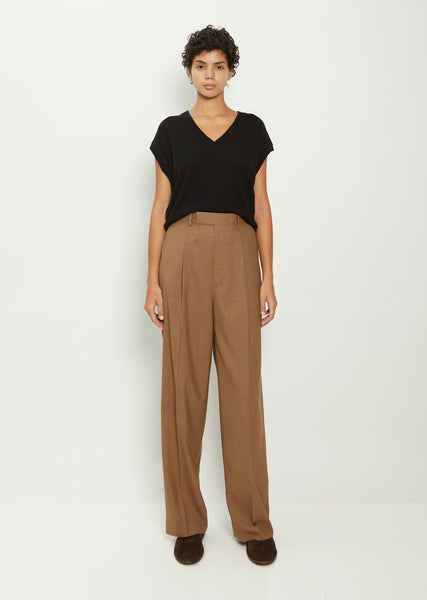 パンツ AURALEE TROPICAL WOOL SLACKS 22SS AURALEE SUPER FINE TROPICAL WOOL SLACKS from Japan brand new