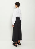 Wool Blend Cuffed Trousers