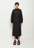 Wool Twill Skirt