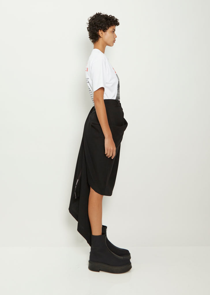 Wool Mohair Skirt