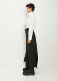 Wool Blend Stripe Pant