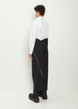 Wool Blend Stripe Pant