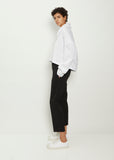 Wool Drawstring Trousers