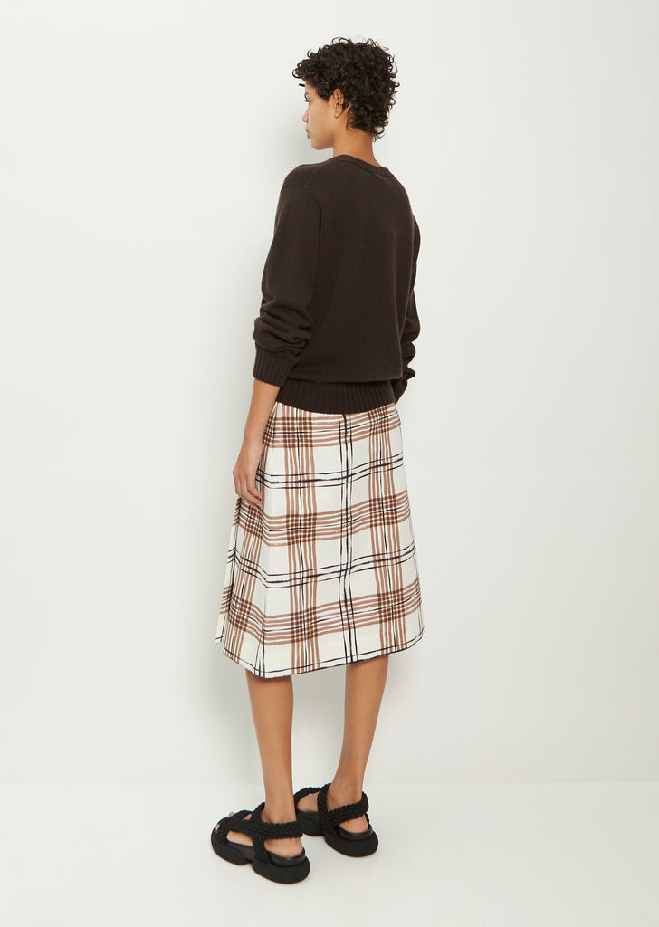 Cashmere Seamless V Neck Cardigan