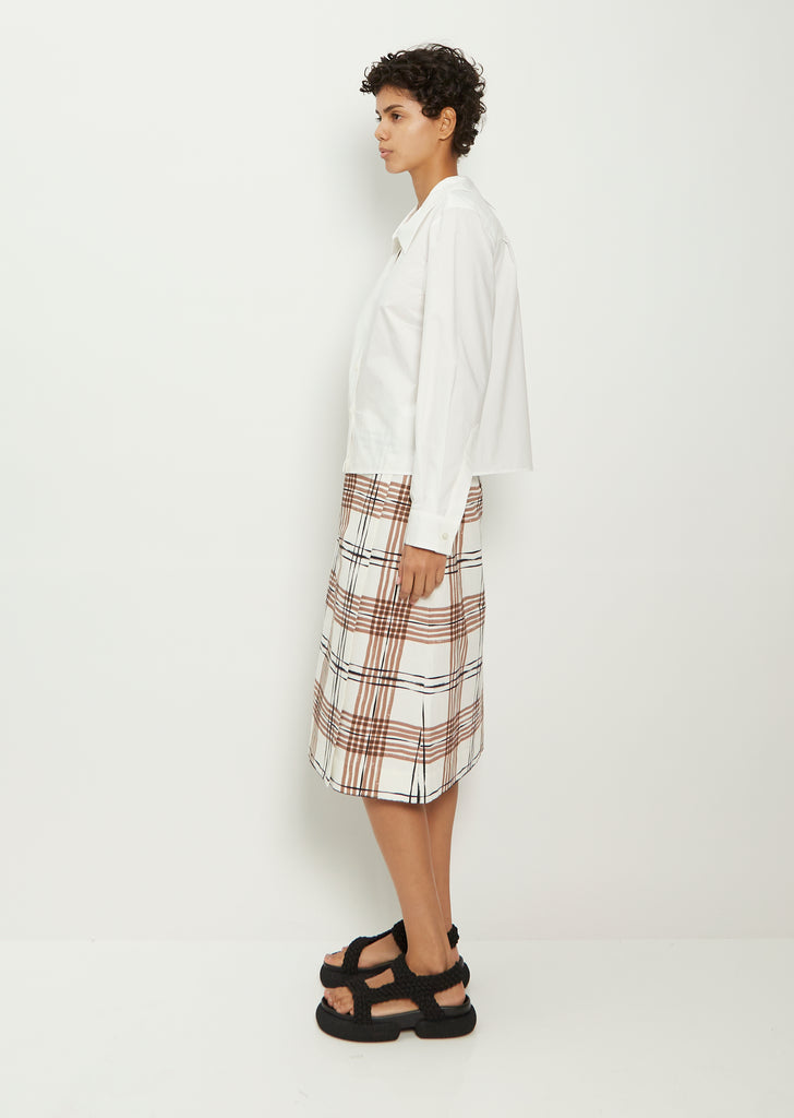 Cotton Bold Collar Shirt