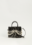 Pearl x Chain Top Handle Bag