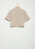 Linen Blend Drop Pocket Shirt