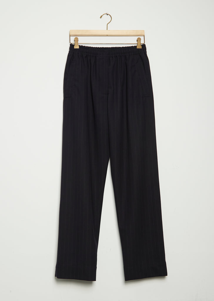 Wool Pull On Trouser
