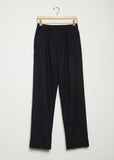 Wool Pull On Trouser