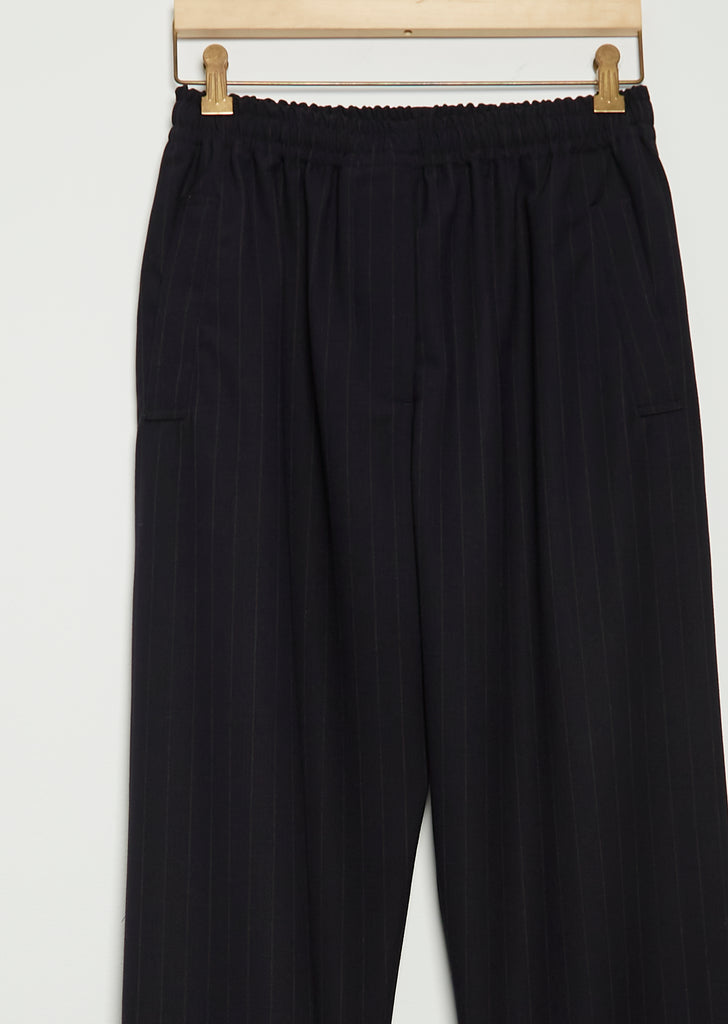 Wool Pull On Trouser