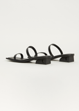 Block Sandal — Black