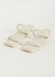 Block Sandal — Off White